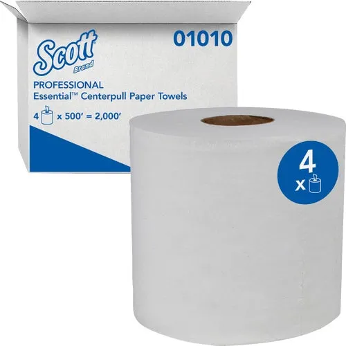 1010 Kimberly Clark Scott Essential Center-Pull Roll Towel