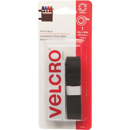 90081 VELCRO Brand Sticky Back Reclosable Hook & Loop Roll