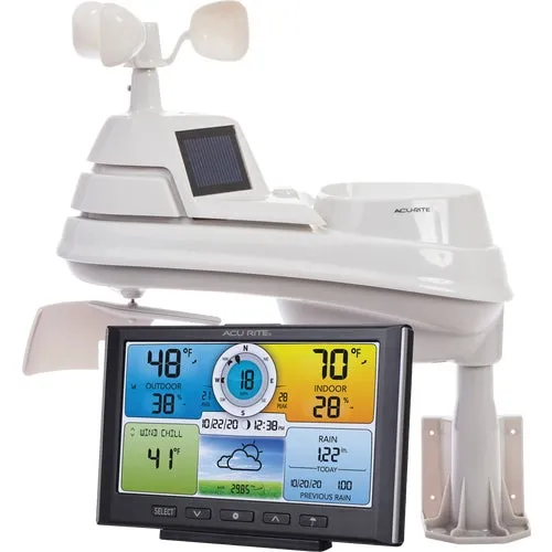 1529 Acu-Rite 5-In-1 Color Weather Station