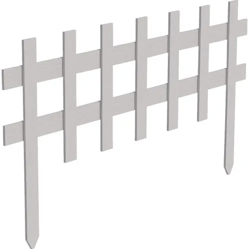 RC75W-12C Greenes Fence Decorative Wood Picket Border Fence