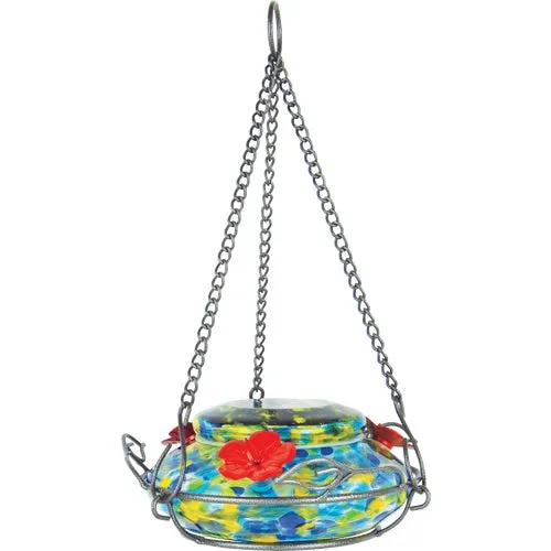 GHF7 Natures Way Solar Illuminated Hummingbird Feeder