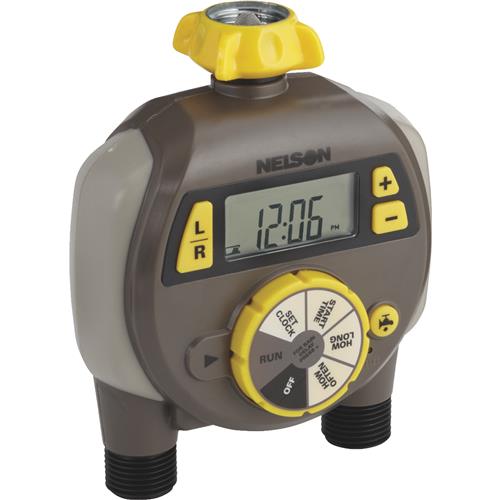 856124-1001 Nelson Electronic Water Timer With LCD Display