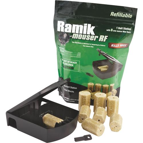 900 Ramik Mouser RF Refillable Mouse Bait Station