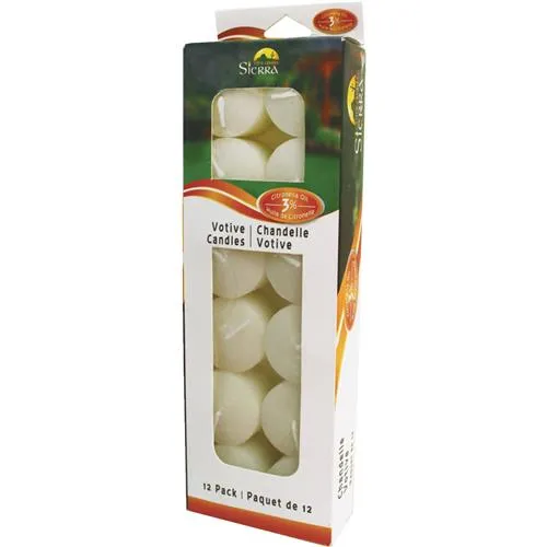 9831 Sierra Votive Citronella Candle 9831, candles, citronella