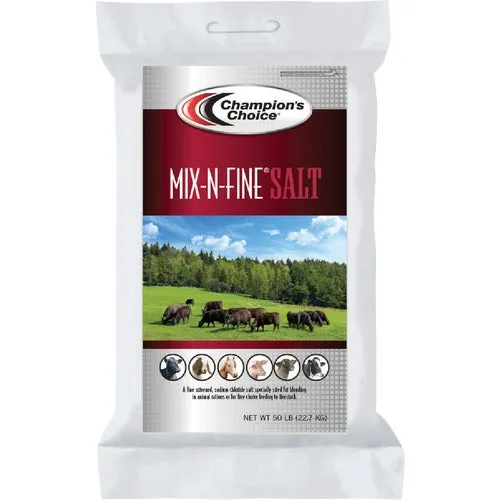100012682 Champions Choice Mix-N-Fine Salt