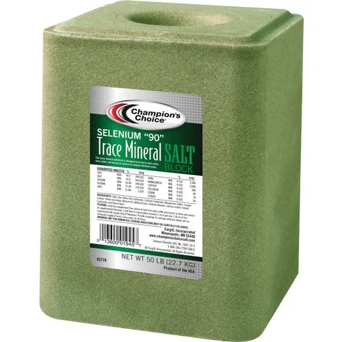 100012623 Champions Choice Selenium Salt Block