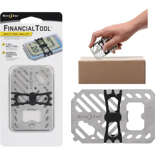 FMT2-11-R7 Nite Ize Financial Tool 7-In-1 Multi-Tool FMT2-11-R7, multi, tool