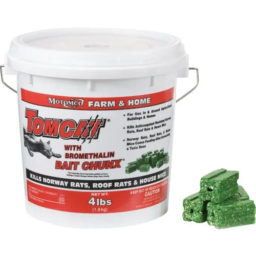 BL22244 Tomcat Bait Chunx Rat And Mouse Poison