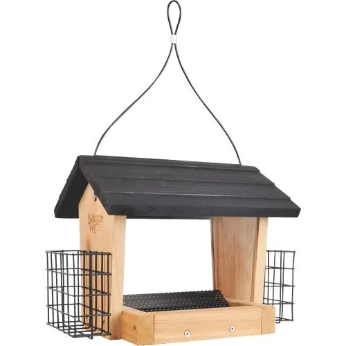 CWF19 Natures Way Cedar Hopper Bird Feeder