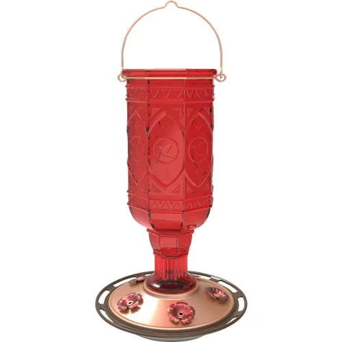 76-JEWEL-RD More Birds Jewel Hummingbird Feeder