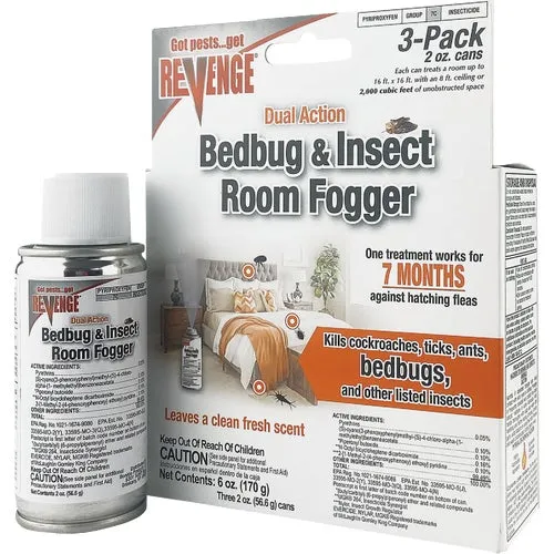 4673 Bonide Dual Action Bedbug Indoor Insect Fogger