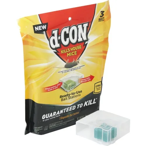 1920099427 D-Con Disposable Corner Fit Mouse Bait Station