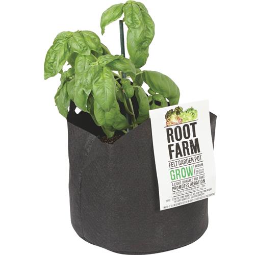 10101-10012 Root Farm Felt Garden Pot & bag grow tub