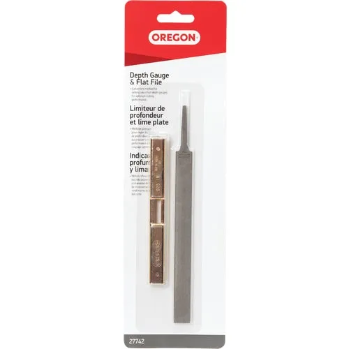 27742 Oregon Chainsaw Flat File and Depth Gauge