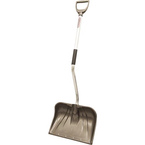 26PBSLW-S Rugg Back-Saver Snow Shovel & Pusher with Steel Wear Strip