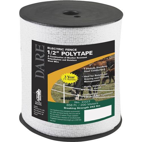 2346 Dare Electric Fence Poly Tape