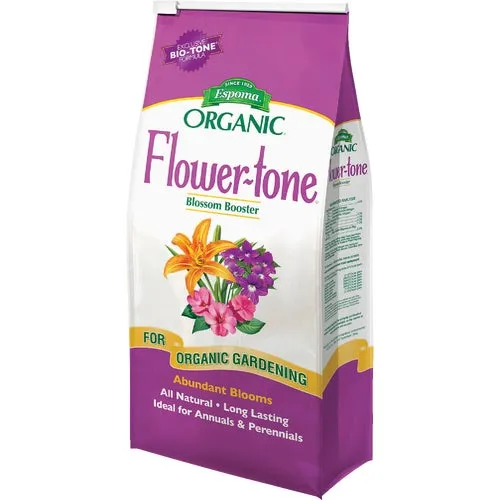 FT18 Espoma Organic Flower-tone Dry Plant Food