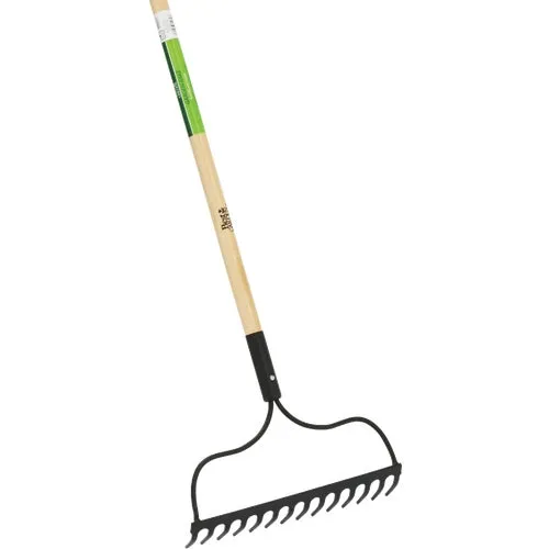 710662 Best Garden Wood Handle Bow Garden Rake