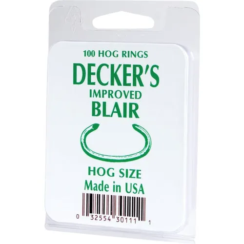 #4 Decker Blair Hog Ring