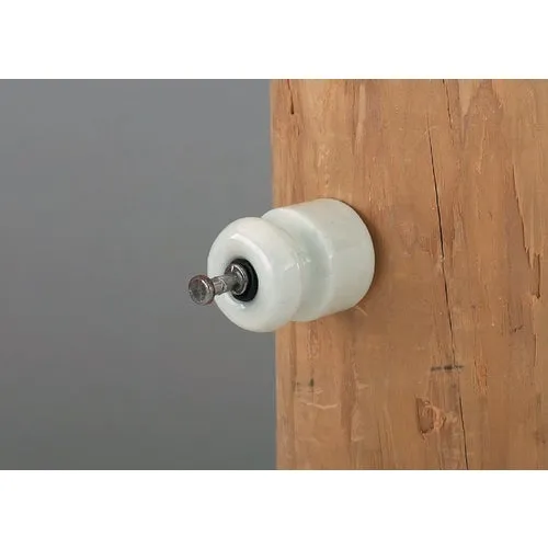 16D-25 Dare Standard Nail-On Porcelain Line Electric Fence Insulator