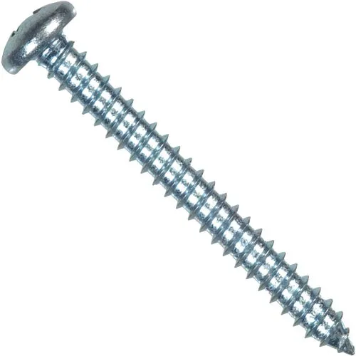 80003 Hillman The Fastener Center Phillips Pan Head Zinc Sheet Metal Screw