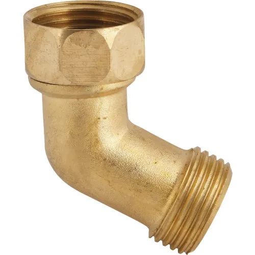 59090R Best Garden Brass Gooseneck Hose Connector