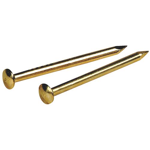 122618 Hillman Brass-Plated Steel Escutcheon Pin