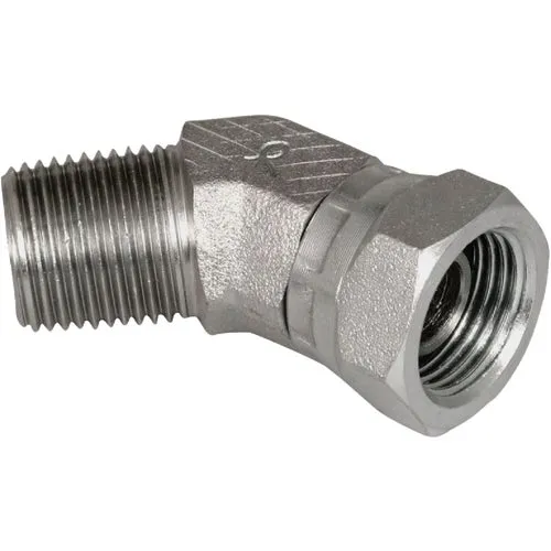 39005550 Apache 45-Degree Hydraulic Hose Adapter