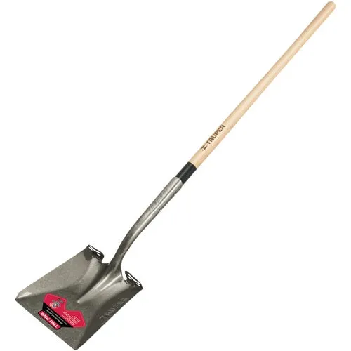 PCL-RBA-SP Truper Pro Wood Handle Square Point Shovel