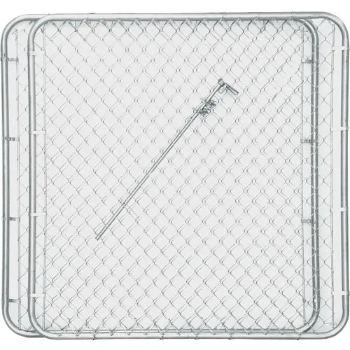 328402A Midwest Air Tech Double Drive Chain Link Gate