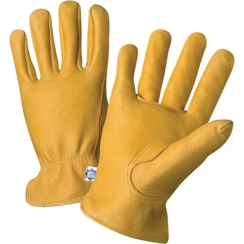 B84081-L Boss Premium Deerskin Leather Driver Glove