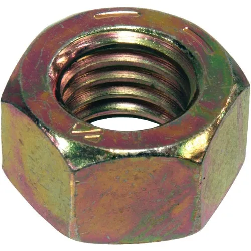 180400 Hillman Grade 8 Yellow Dichromate Hex Nut