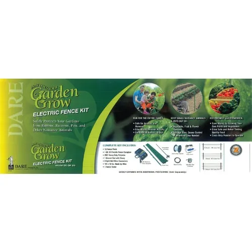DE GK 20 Dare Garden Safe Electric Fence Kit