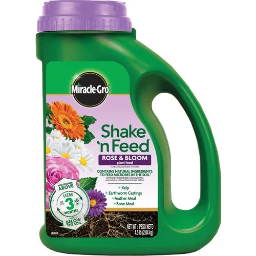 3002210 Miracle-Gro Shake n Feed Rose & Bloom Booster Dry Plant Food