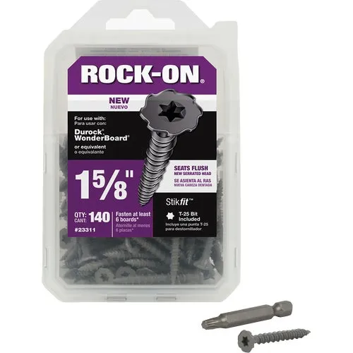 23301 Buildex Rock-On Cement Board Screw