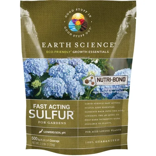 12133-6 Earth Science Fast Acting Sulfur