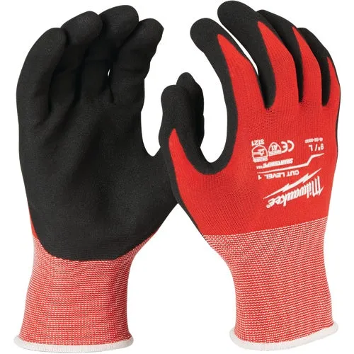 48-22-8902 Milwaukee Nitrile Coated Cut Level 1 Work Glove
