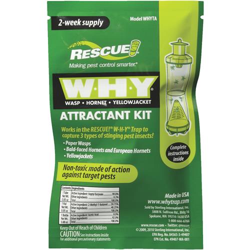 WHYTA-DB16 Rescue WHY Wasp, Hornet, & Yellow Jacket Bait
