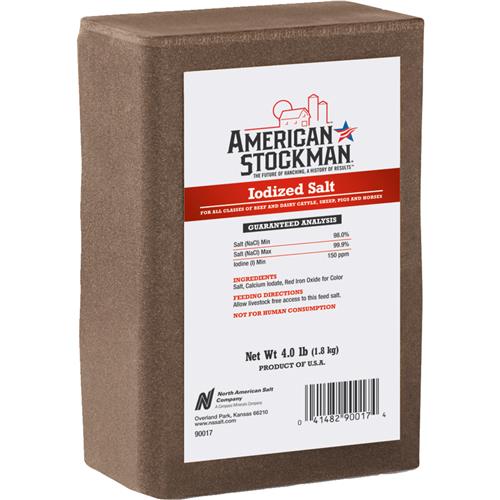 41015 American Stockman Iodized Salt Block