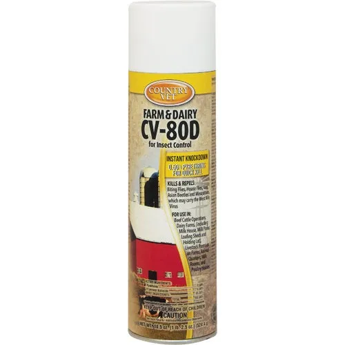 348318CVA Country Vet CV-80D Fly Spray Aerosol