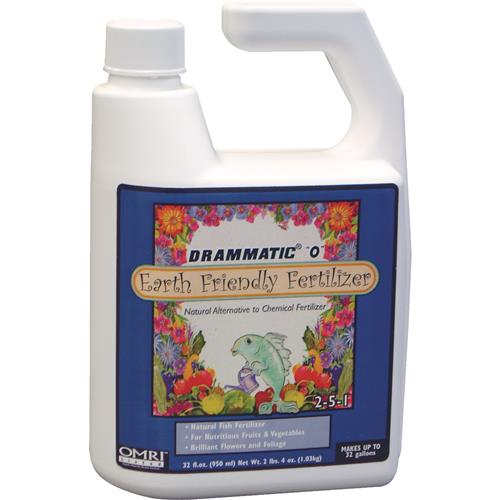 10-24110 Drammatic O Organic Fish Liquid Plant Food