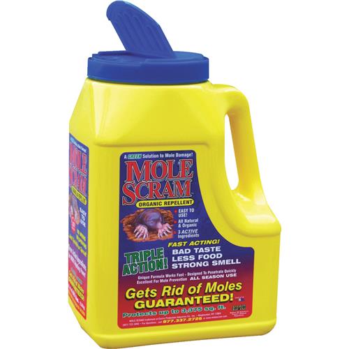12010 Mole Scram Organic Mole Repellent