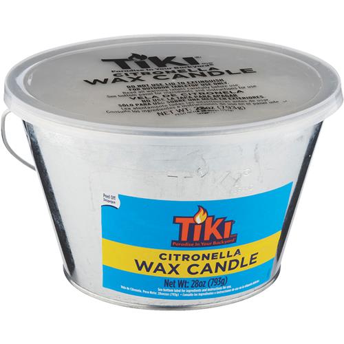 1414064 Tiki 3-Wick Citronella Bucket