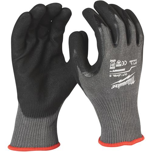 48-22-8952 Milwaukee Nitrile Coated Cut Level 5 Work Glove