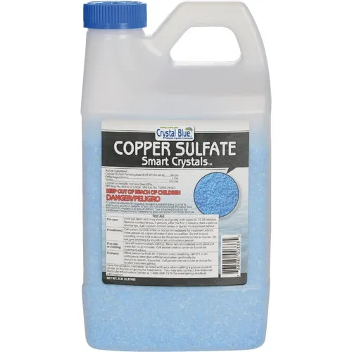 222 Crystal Blue Copper Sulfate Smart Crystals Moss & Algae Killer