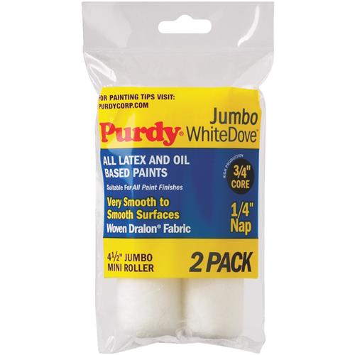 14G624013 Purdy White Dove Jumbo Mini Woven Fabric Roller Cover