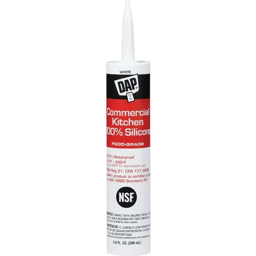 8656 Dap Commercial Kitchen Food-Grade Silicone Sealant