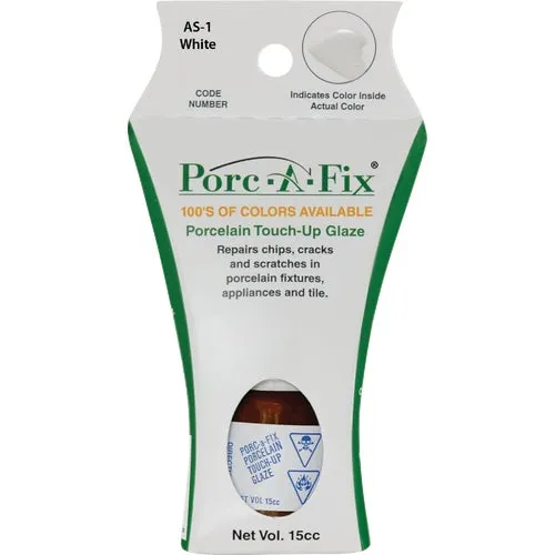 AS-1 Fixture-Fix Porc-A-Fix Porcelain Touch-up Paint Glaze