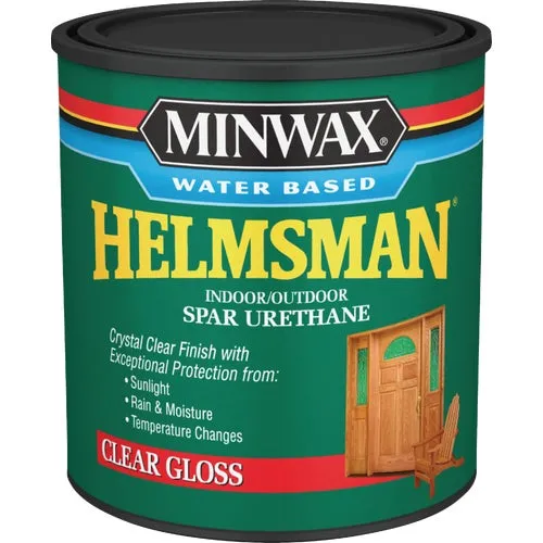 630500444 Minwax Helmsman Water-Based Spar Interior/Exterior Varnish
