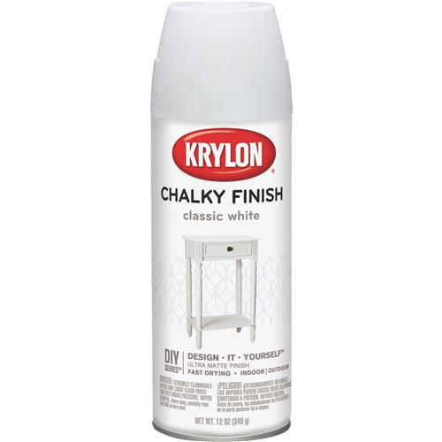 K04112007 Krylon CHALKY FINISH Chalk Spray Paint